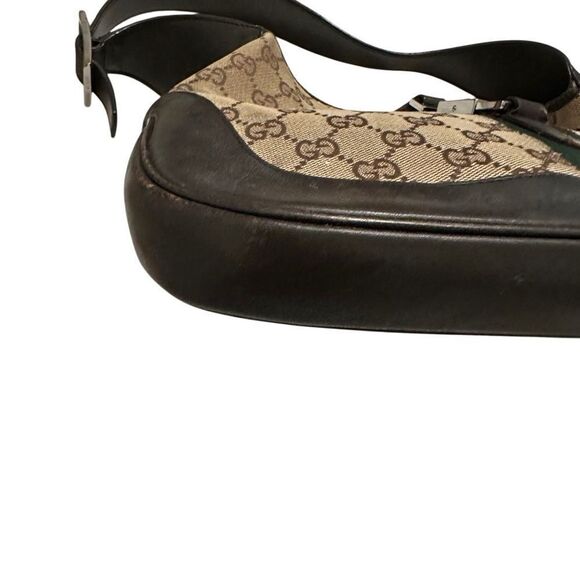 Gucci Brown and Black Shoulder Bag - Picture 2 of 10